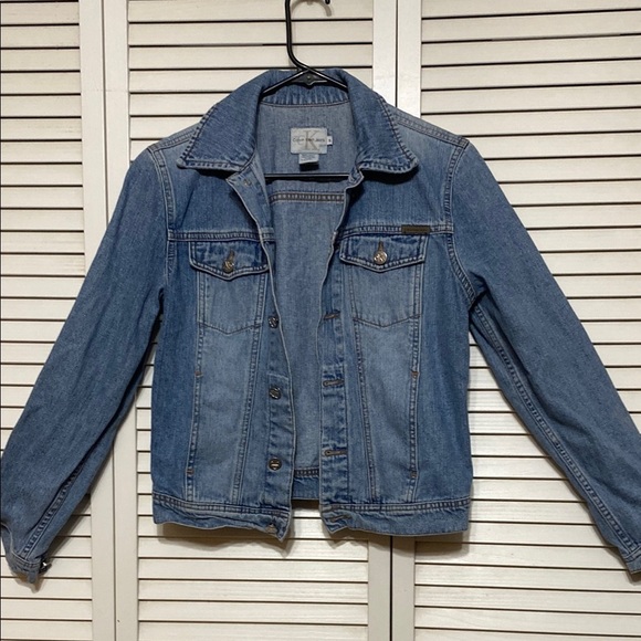 Vintage Calvin Klein Jean Jacket Size S - Picture 1 of 8